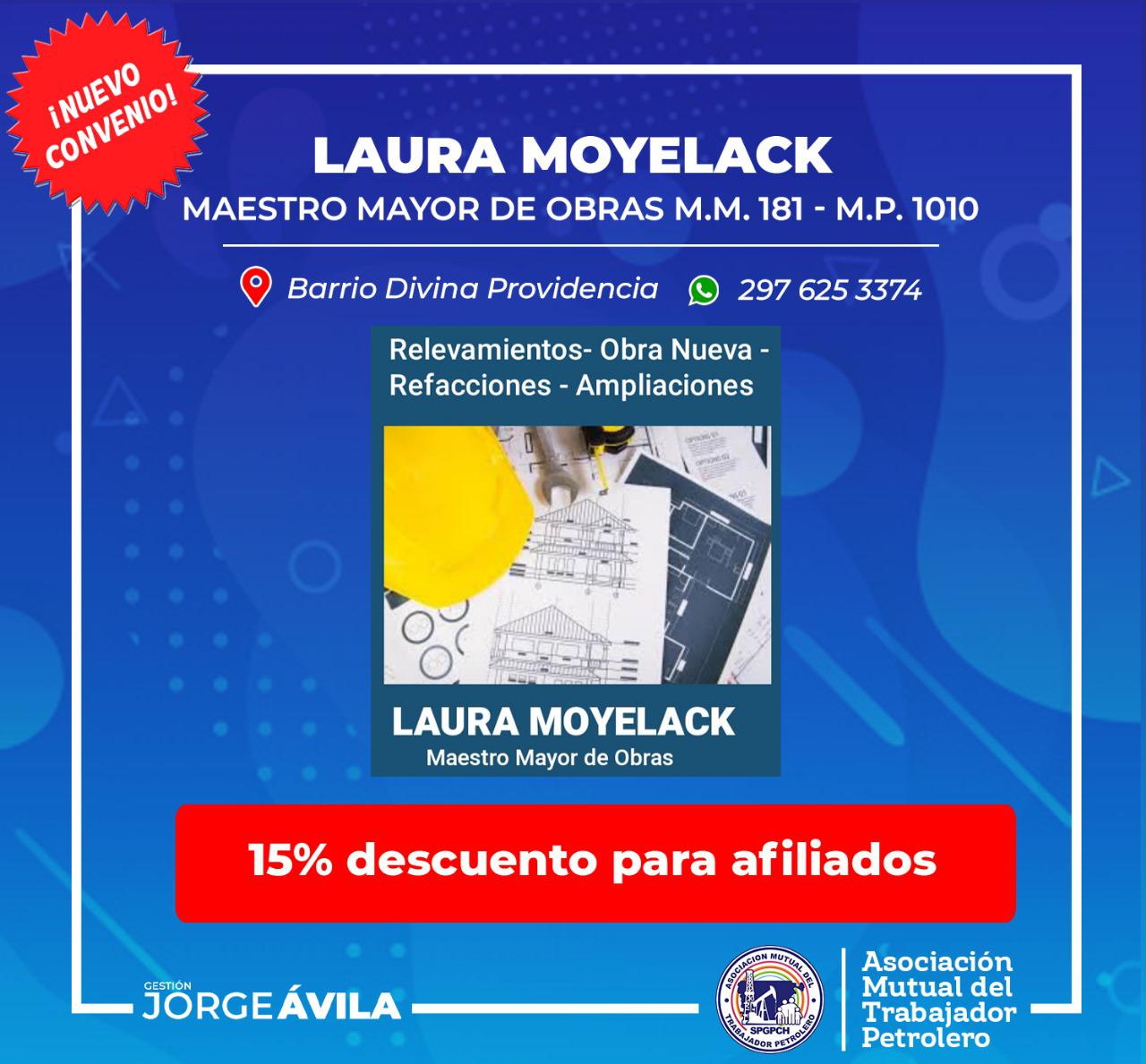 Laura Moyelack - Maestro Mayor de Obras