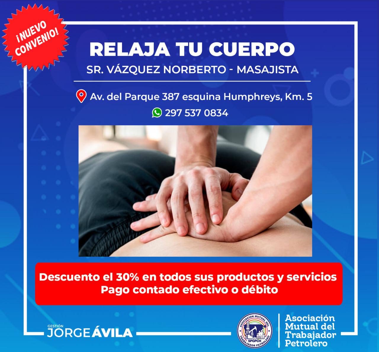 Relaja tu cuerpo - Masajes