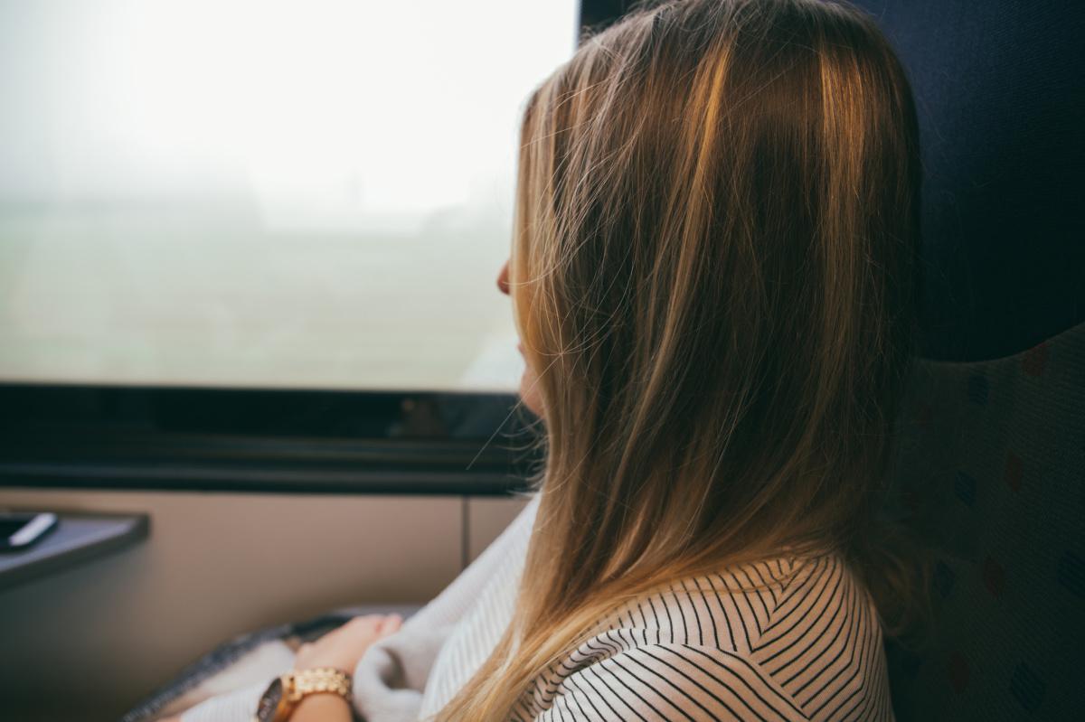 Meditating in public transportation?