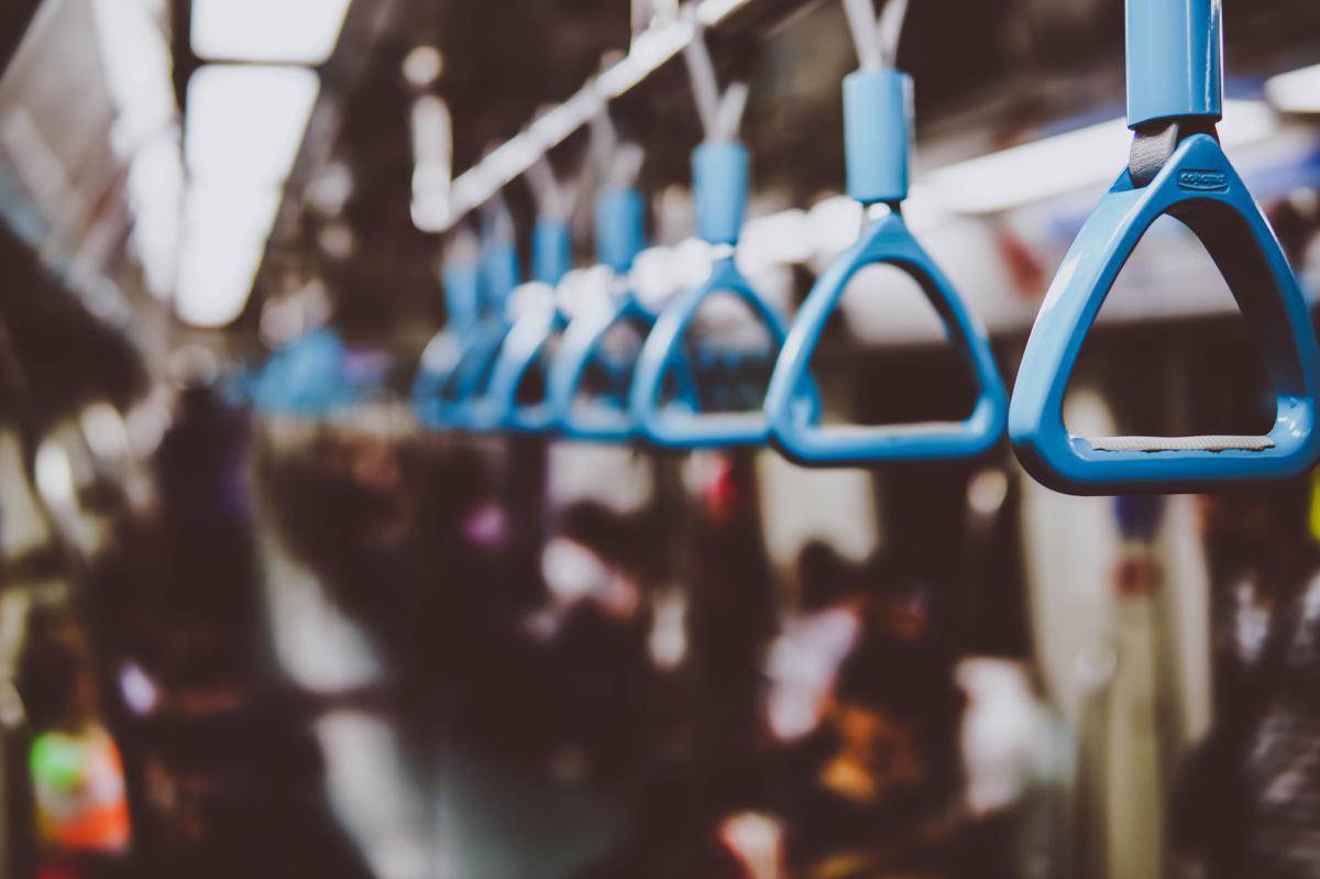 Meditating in public transportation?