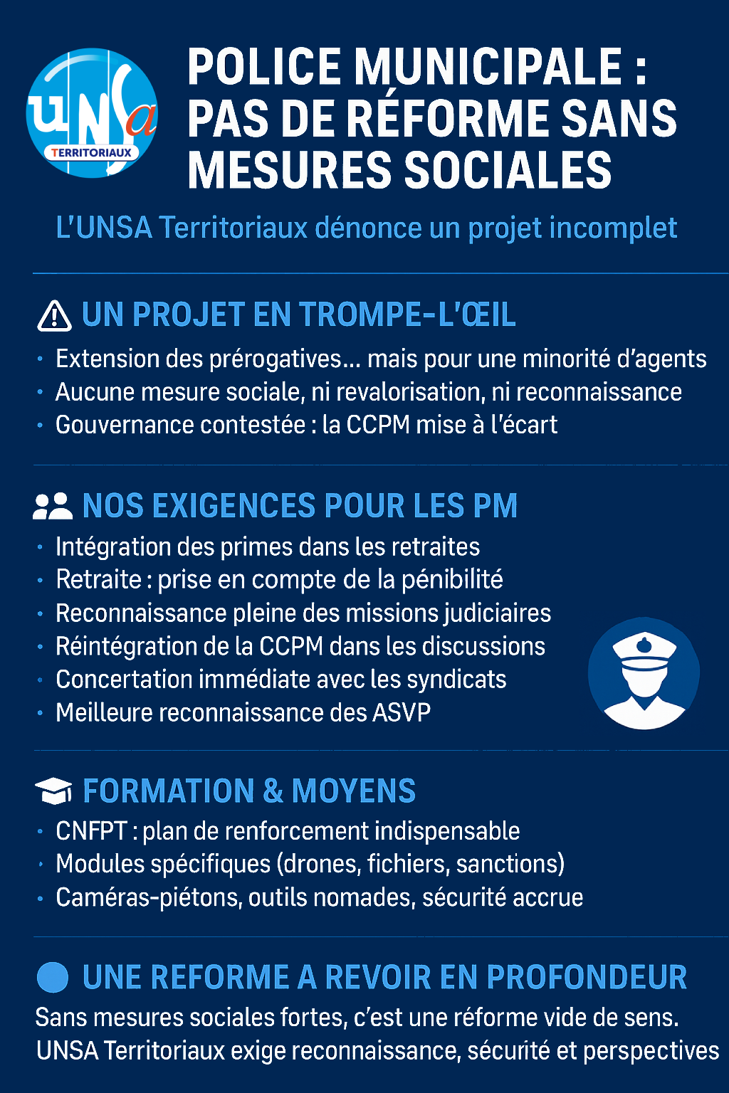 Réforme Police Municipale