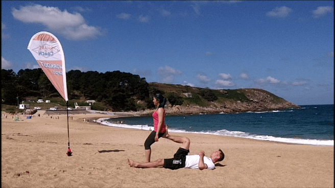 Partner One Leg Press