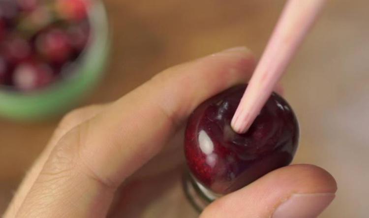 Cerises ou autre fruit à croquer