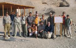 Equipo español del proyecto en la campaña del año 2006