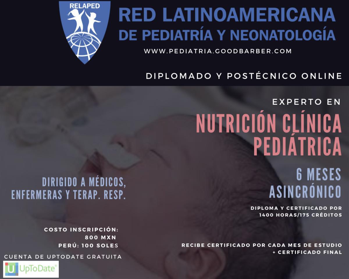 NUTRICIÓN CLÍNICA PEDIÁTRICA (Click aquí) 