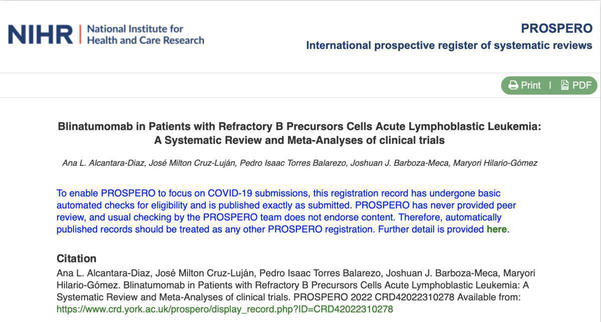 PROYECTOS Y PROTOCOLOS REGISTRADOS PROYECTOS Y PROTOCOLOS REGISTRADOS
