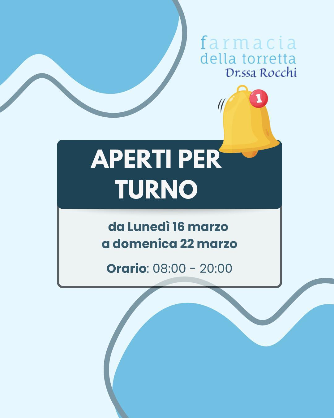 Aperti per turno Aperti per turno