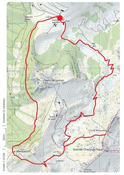 Randonnée au départ du Col de Jaman