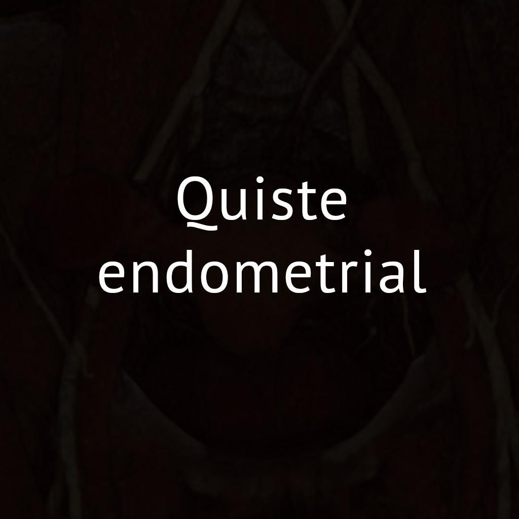 Quiste endometrial