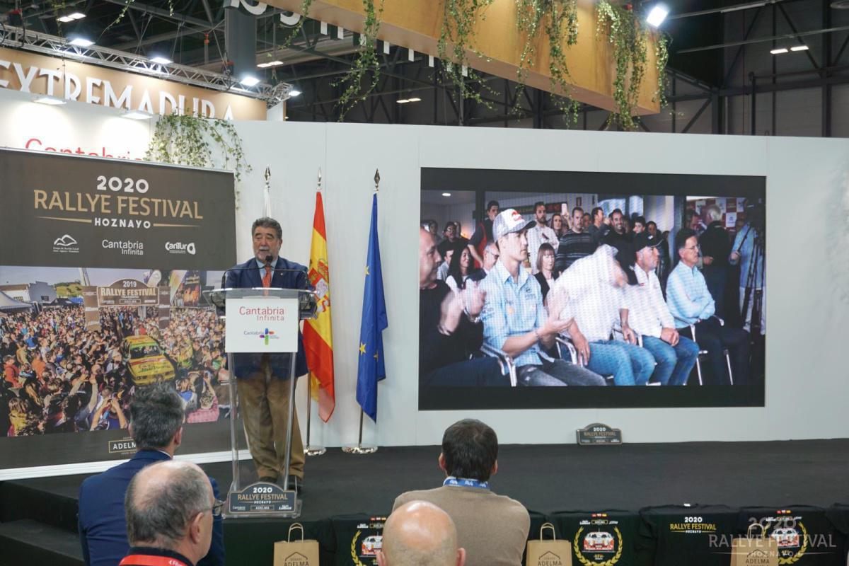 Presentación Rallye Festival Hoznayo 2020 en Fitur