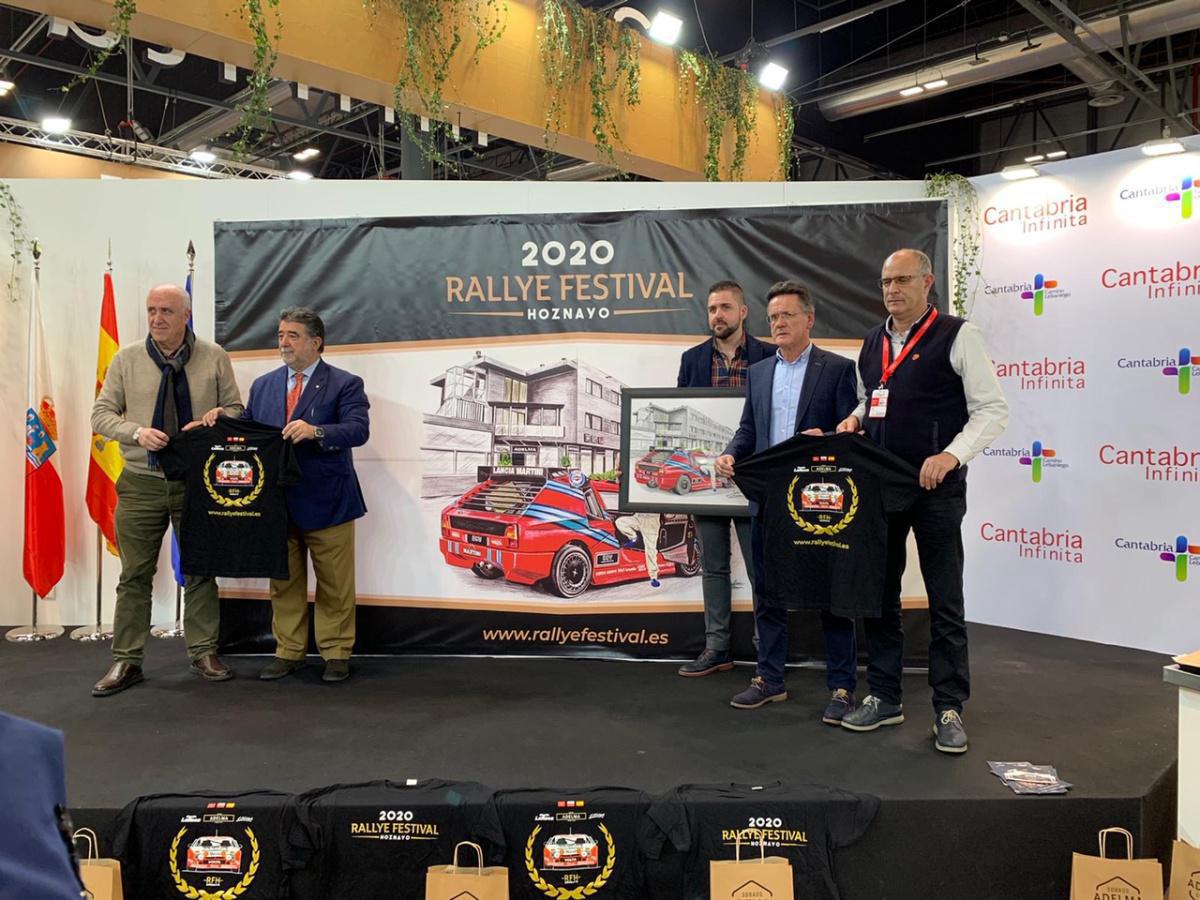 Presentación Rallye Festival Hoznayo 2020 en Fitur Presentación Rallye Festival Hoznayo 2020 en Fitur