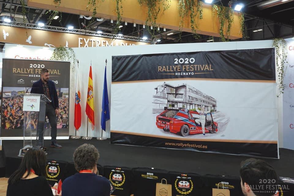 Presentación Rallye Festival Hoznayo 2020 en Fitur