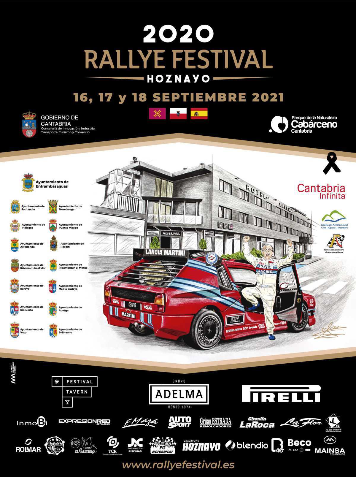 El Rallye Festival Hoznayo presenta su cartel oficial El Rallye Festival Hoznayo presenta su cartel oficial