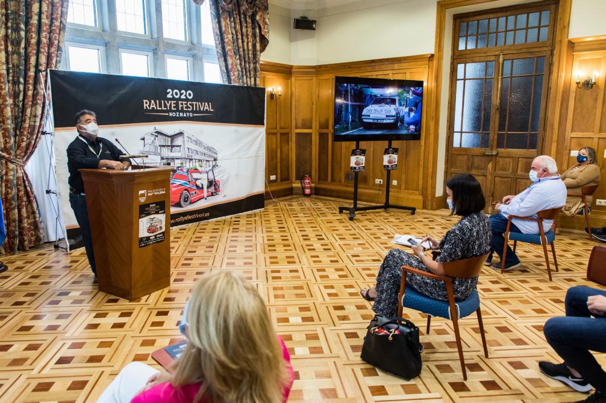 Presentado el Rallye Festival Hoznayo en el Palacio de La Magdalena de Santander Presentado el Rallye Festival Hoznayo en el Palacio de La Magdalena de Santander