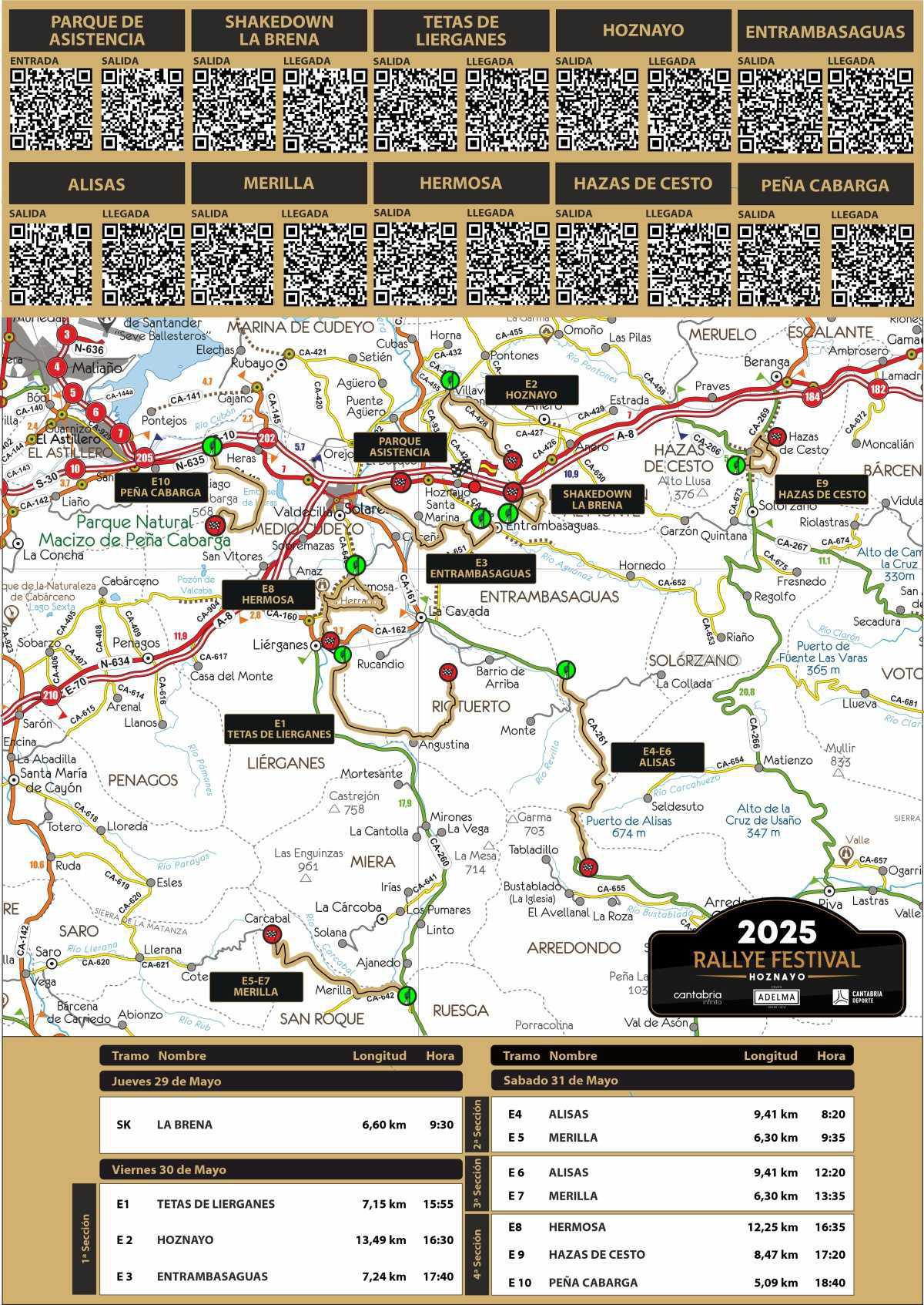 Ya disponible el recorrido total del Rallye Festival Hoznayo 2025