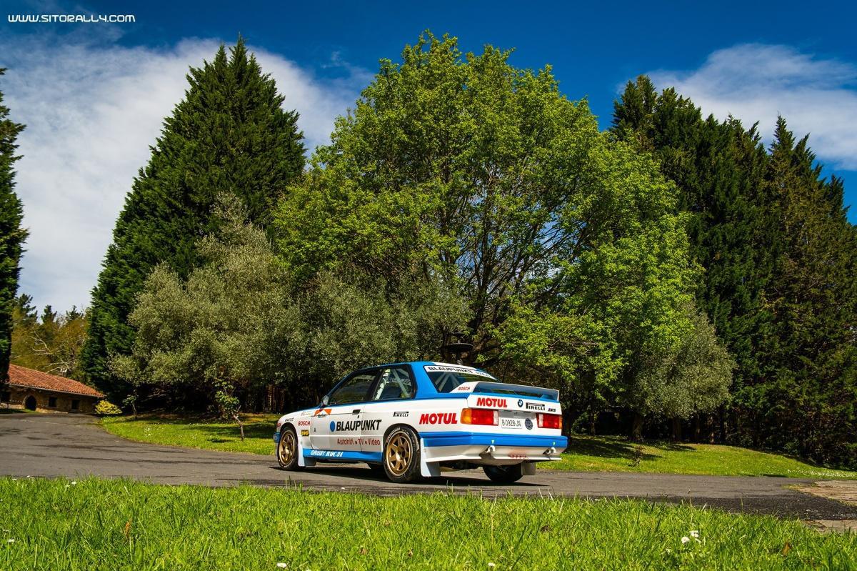 El BMW M3 de Pep Bassas en el Rallye Festival Hoznayo El BMW M3 de Pep Bassas en el Rallye Festival Hoznayo