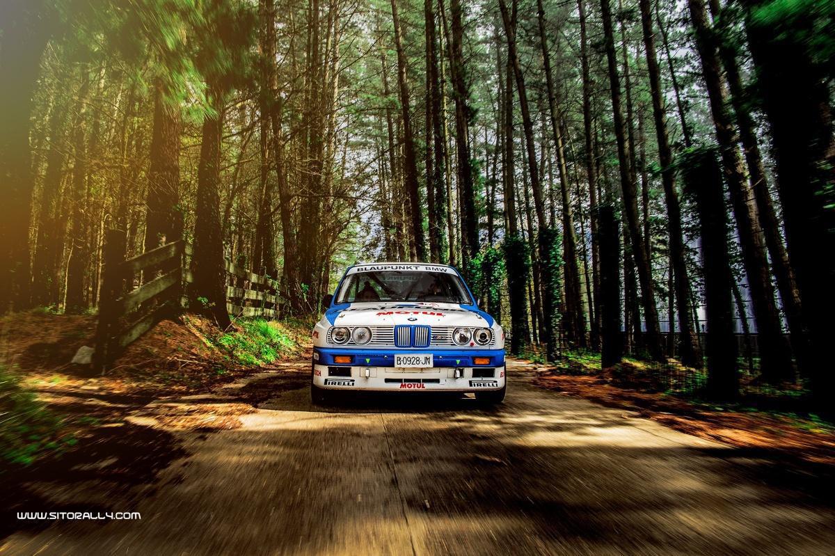 El BMW M3 de Pep Bassas en el Rallye Festival Hoznayo El BMW M3 de Pep Bassas en el Rallye Festival Hoznayo