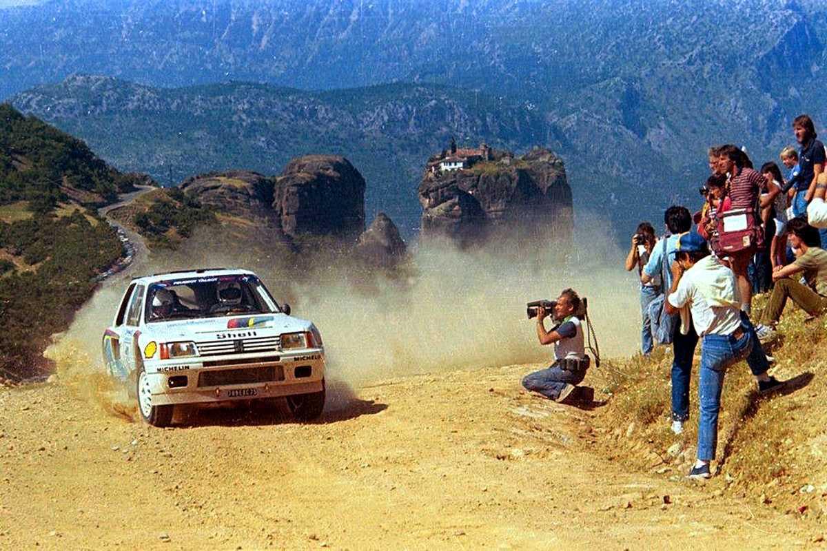 Peugeot 205 T16 ex Vatanen en el Rallye Festival Hoznayo 2025