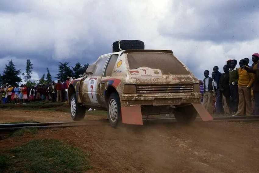 Peugeot 205 T16 ex Vatanen en el Rallye Festival Hoznayo 2025