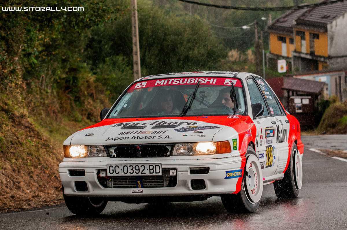 El Mitsubishi Galant VR4 Gr.A original de Ricardo Avero en el Rallye Festival Hoznayo 2025