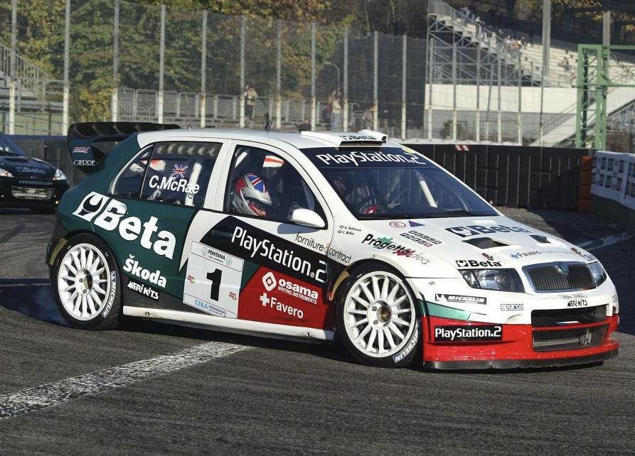Škoda Fabia WRC ex oficial en el Rallye Festival Hoznayo 2025