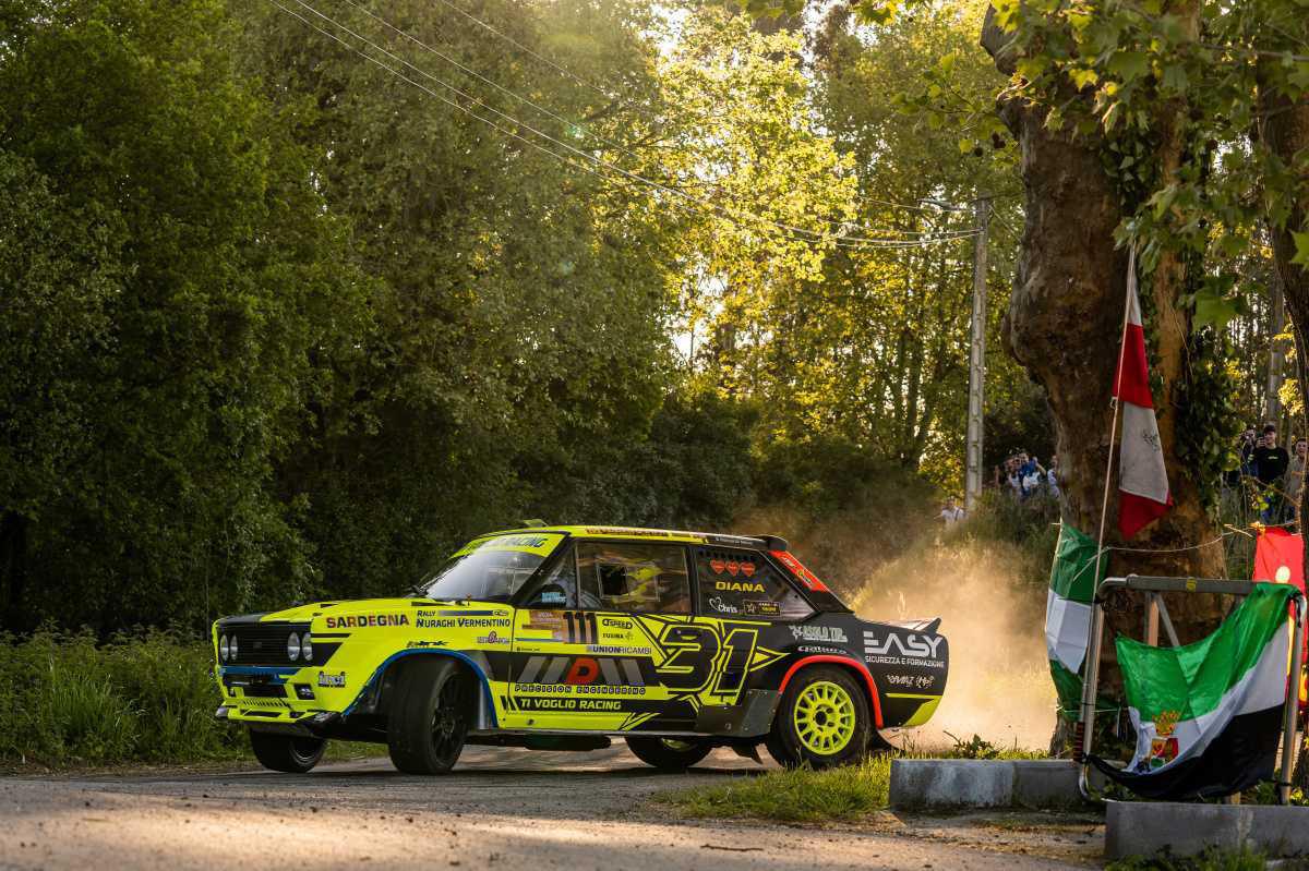 Paolo Diana en el Rallye Festival Hoznayo 2025
