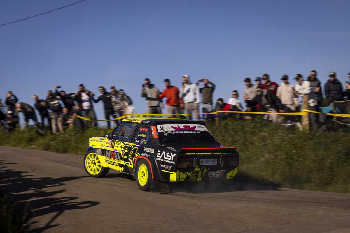 Paolo Diana en el Rallye Festival Hoznayo 2025