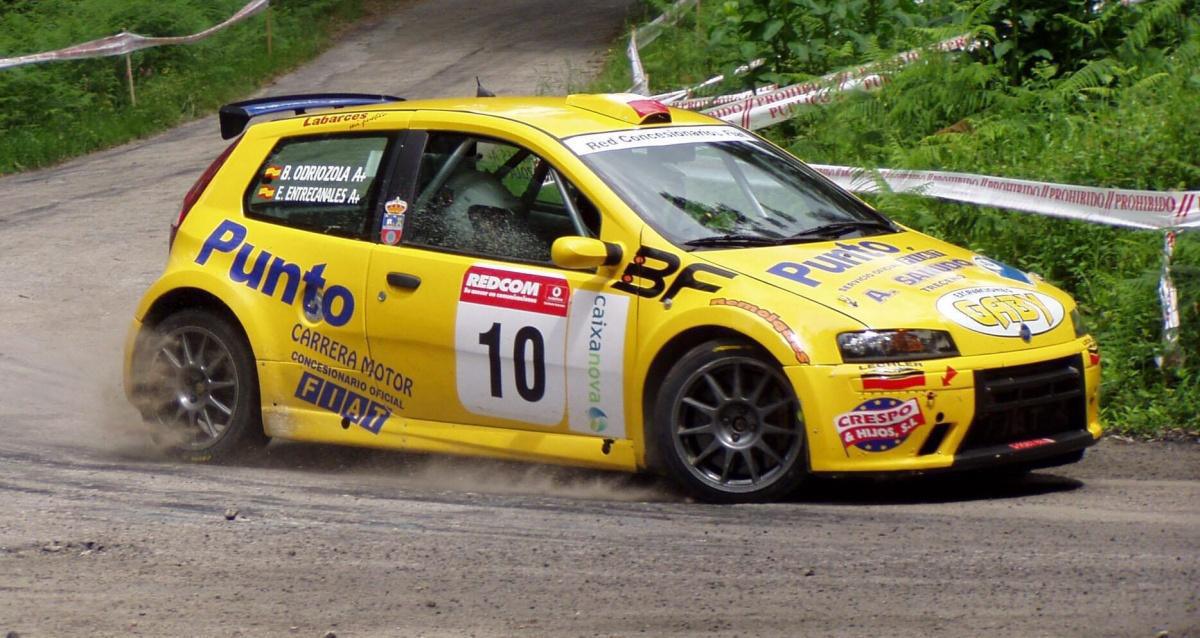 Eloy Entrecanales en el Rallye Festival Hoznayo 2025