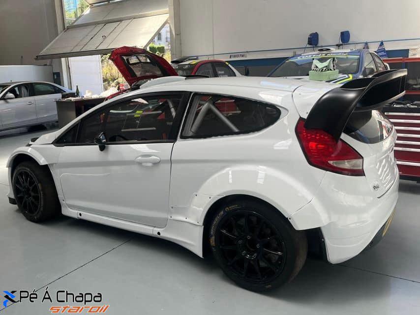 Ford Fiesta WRC ex Craig Breen en Hoznayo Ford Fiesta WRC ex Craig Breen en Hoznayo