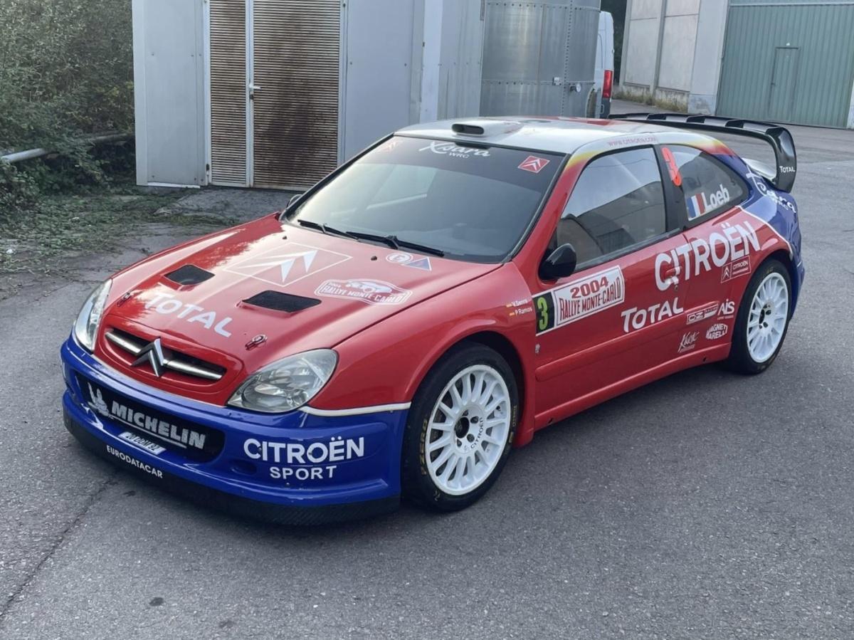 Citroën Xsara WRC ex Sébastien Loeb en Hoznayo Citroën Xsara WRC ex Sébastien Loeb en Hoznayo