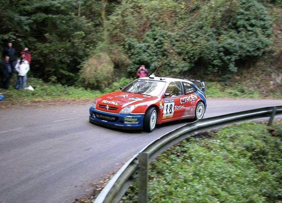 Citroën Xsara WRC ex Sébastien Loeb en Hoznayo Citroën Xsara WRC ex Sébastien Loeb en Hoznayo