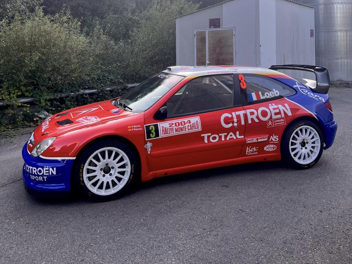 Citroën Xsara WRC ex Sébastien Loeb en Hoznayo Citroën Xsara WRC ex Sébastien Loeb en Hoznayo