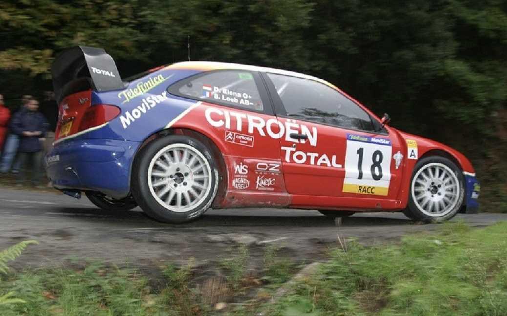 Citroën Xsara WRC ex Sébastien Loeb en Hoznayo Citroën Xsara WRC ex Sébastien Loeb en Hoznayo