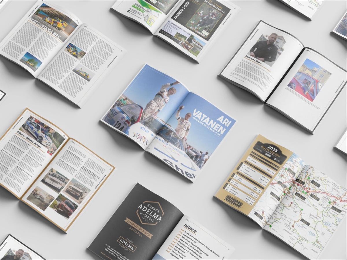 Llega la revista oficial del Rallye Festival Hoznayo 2025