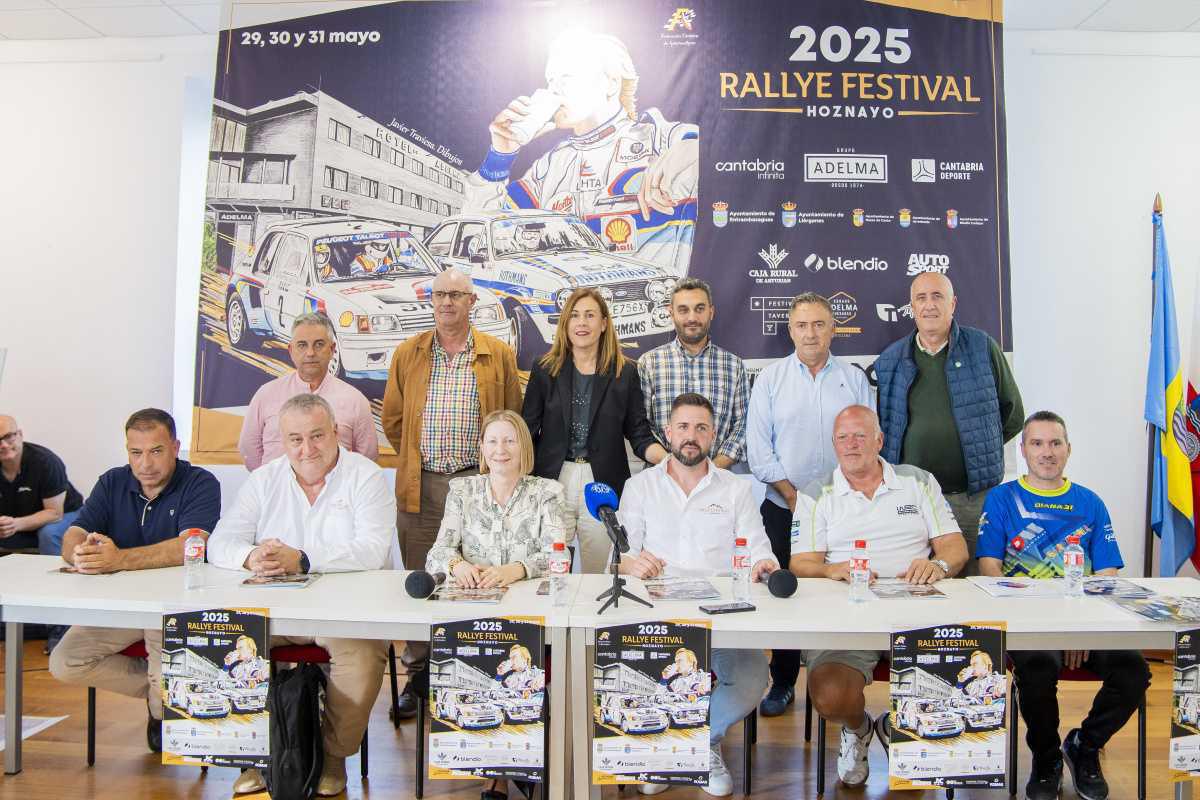 Presentación Oficial Rallye Festival Hoznayo 2025