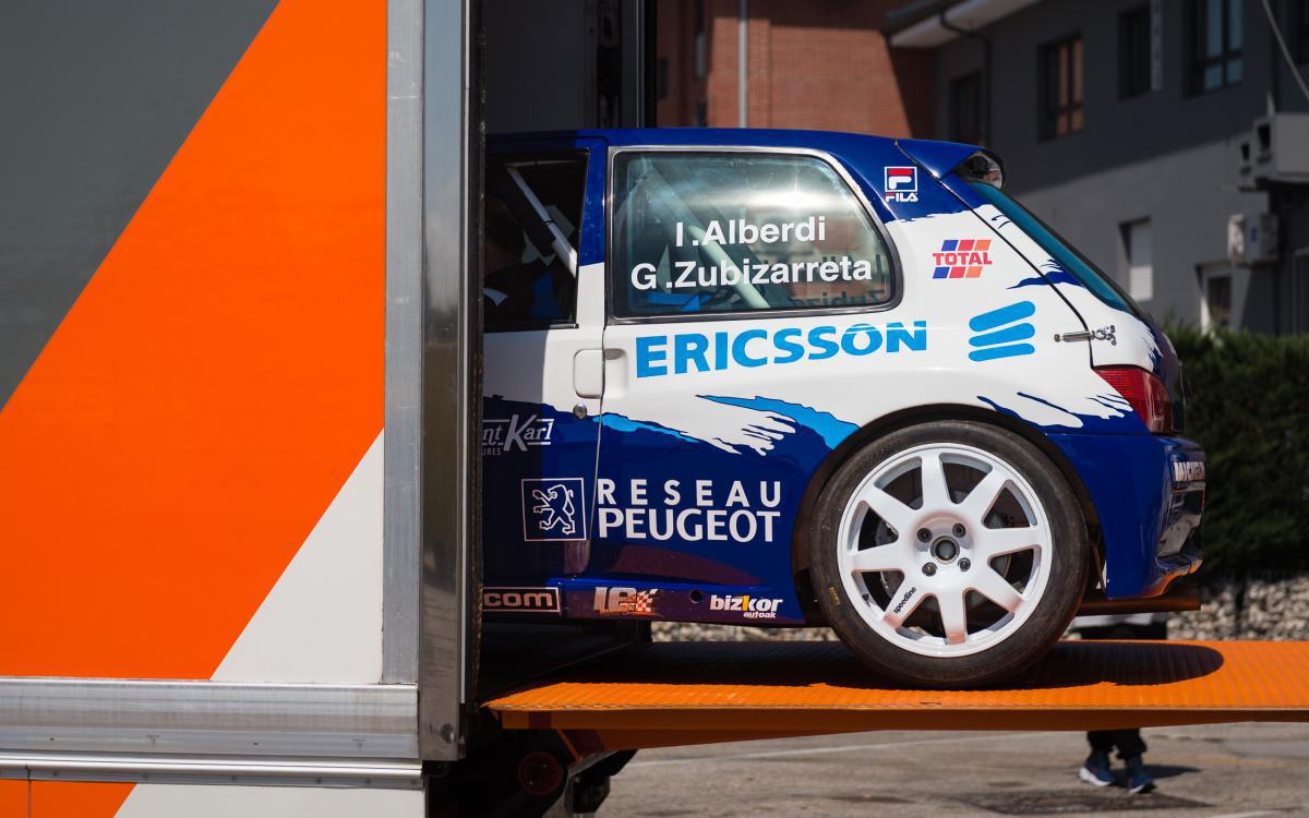 Parque cerrado Rallye Festival Hoznayo 2025 Parque cerrado Rallye Festival Hoznayo 2025