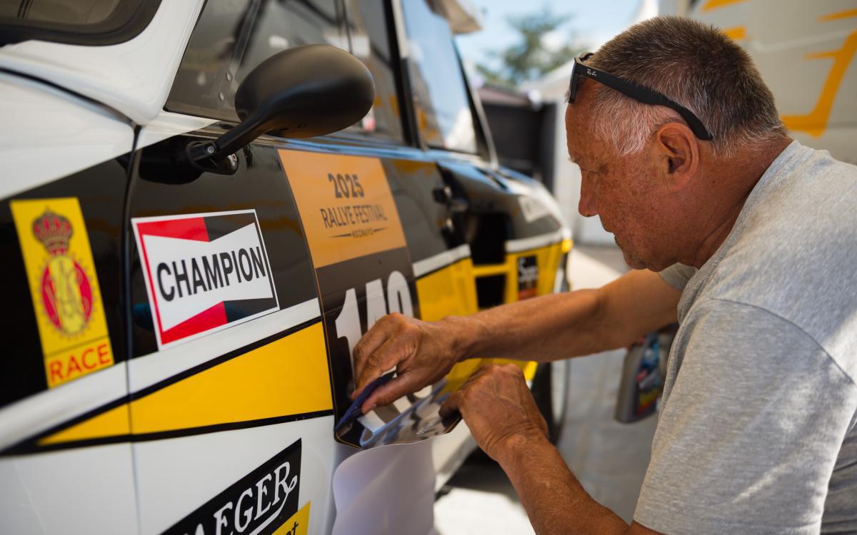 Parque cerrado Rallye Festival Hoznayo 2025 Parque cerrado Rallye Festival Hoznayo 2025
