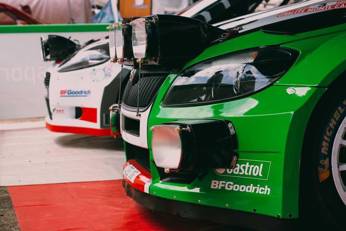 Parque cerrado Rallye Festival Hoznayo 2025 