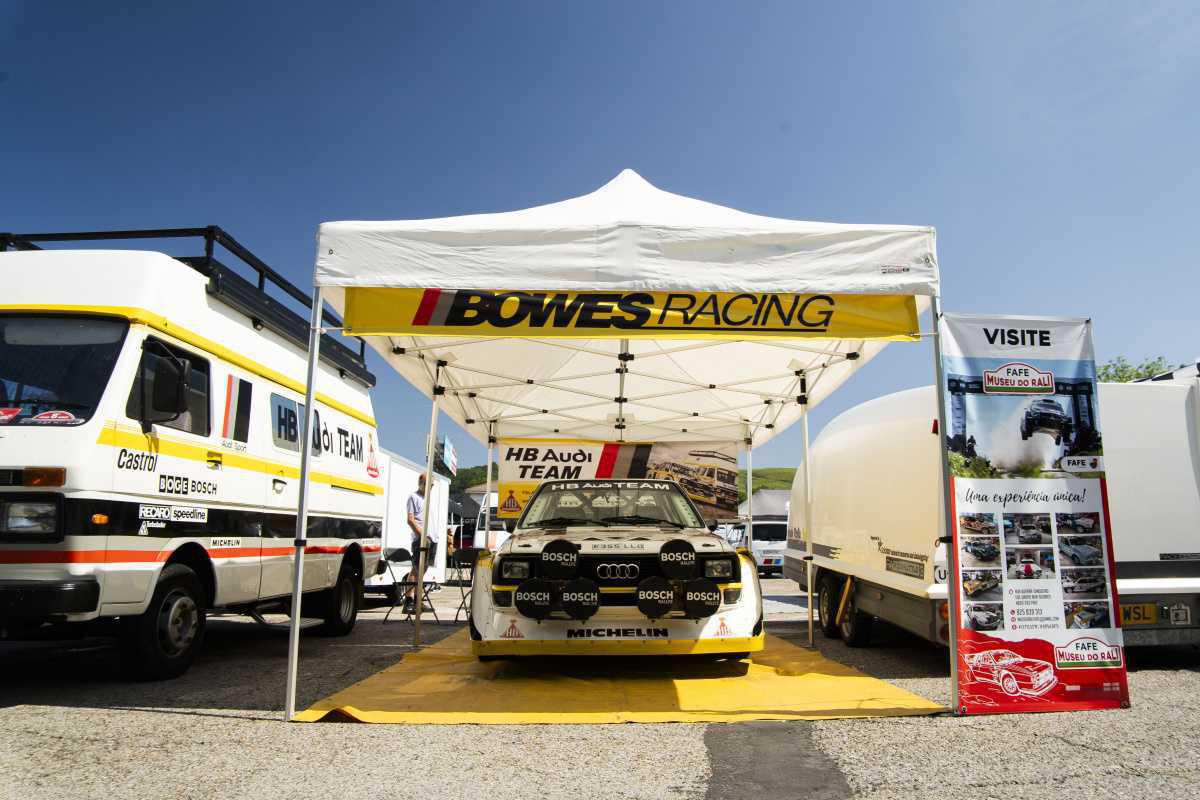 Parque cerrado Rallye Festival Hoznayo 2025 