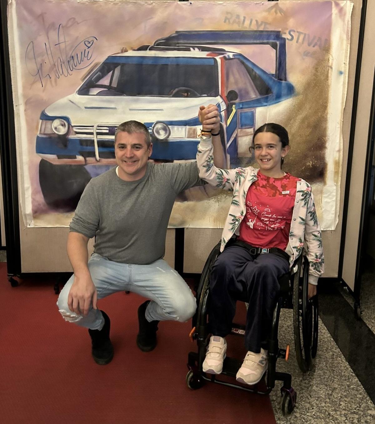 Entrega Cuadro Ari Vatanen “Arena, Motor y Leyenda"