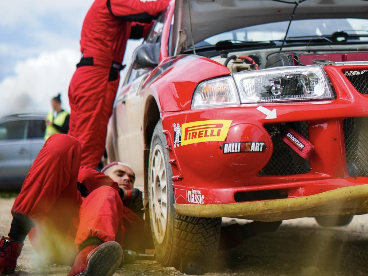 El letón Kalvis Blums en Hoznayo 2026 con su Mitsubishi EVO VI El letón Kalvis Blums en Hoznayo 2026 con su Mitsubishi EVO VI