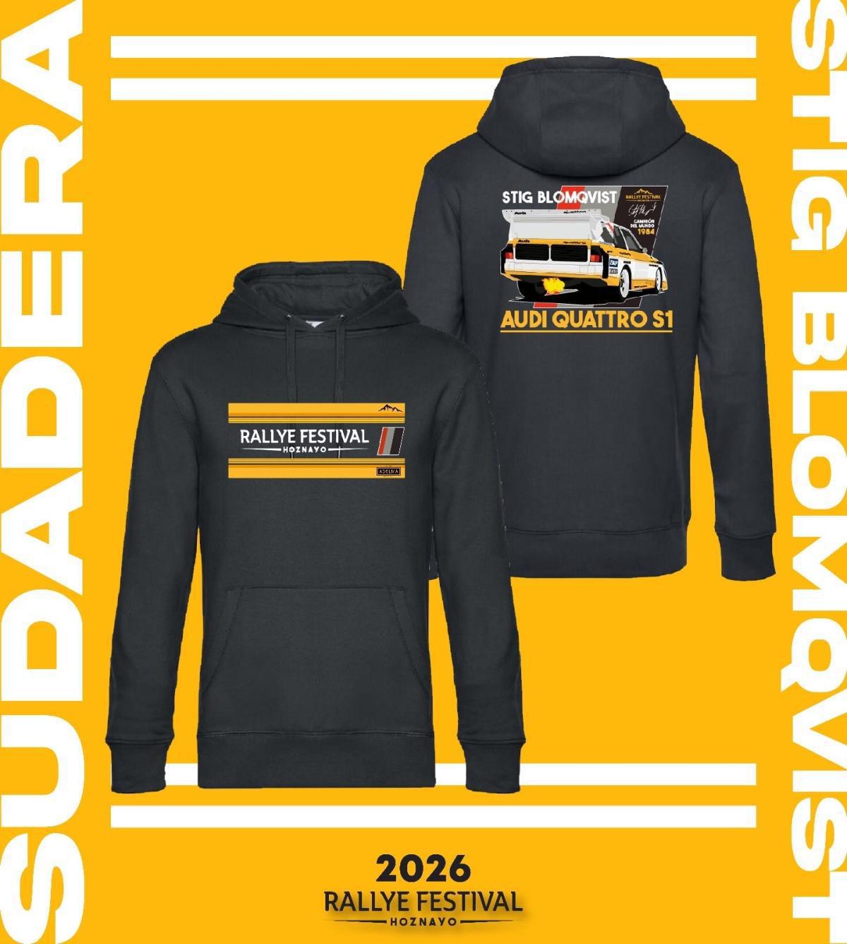 ¡Ya tenemos la Sudadera Oficial del Rallye Festival Hoznayo 2026!