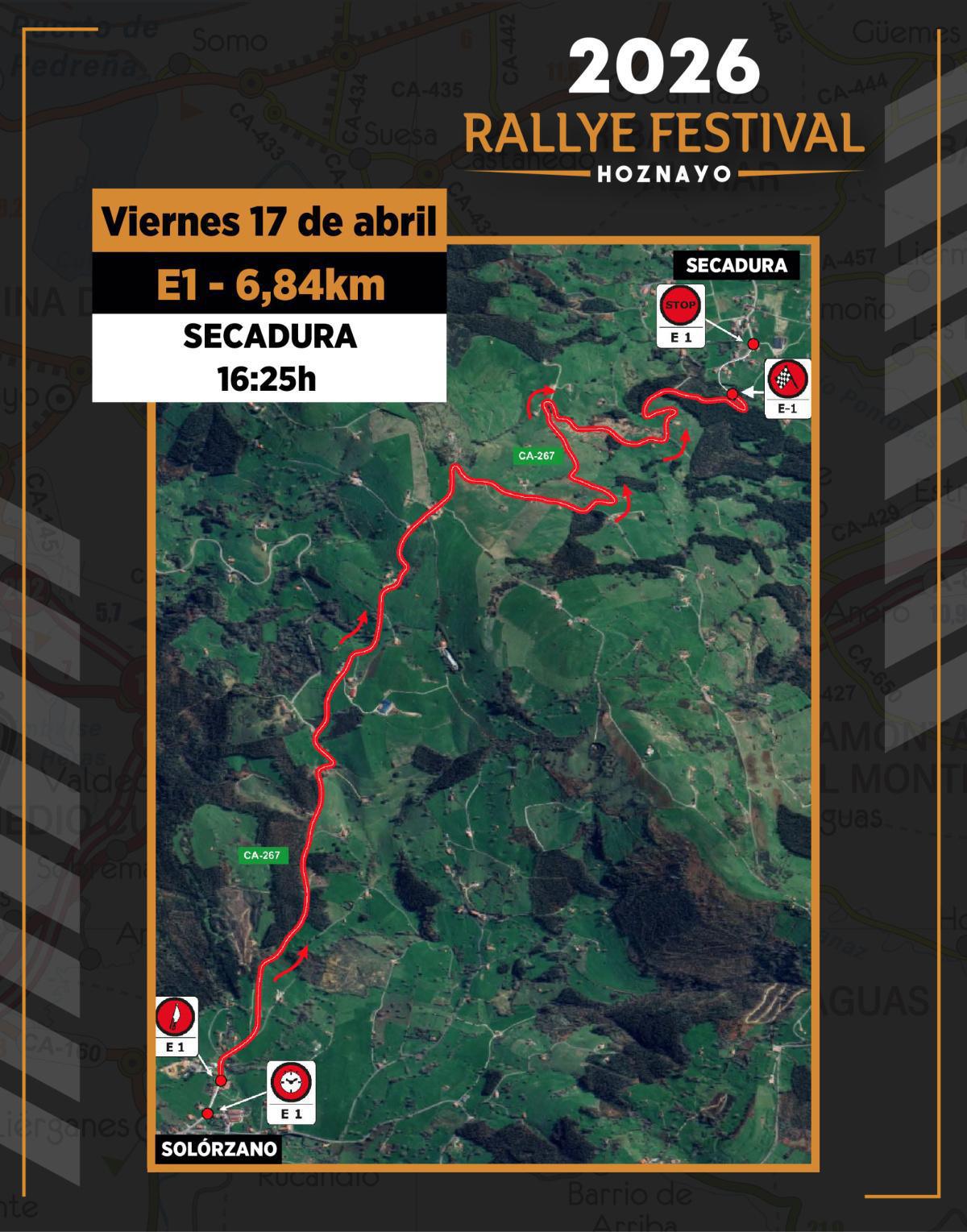 Disponibles los Tramos del Rallye Festival Hoznayo 2026 Disponibles los Tramos del Rallye Festival Hoznayo 2026