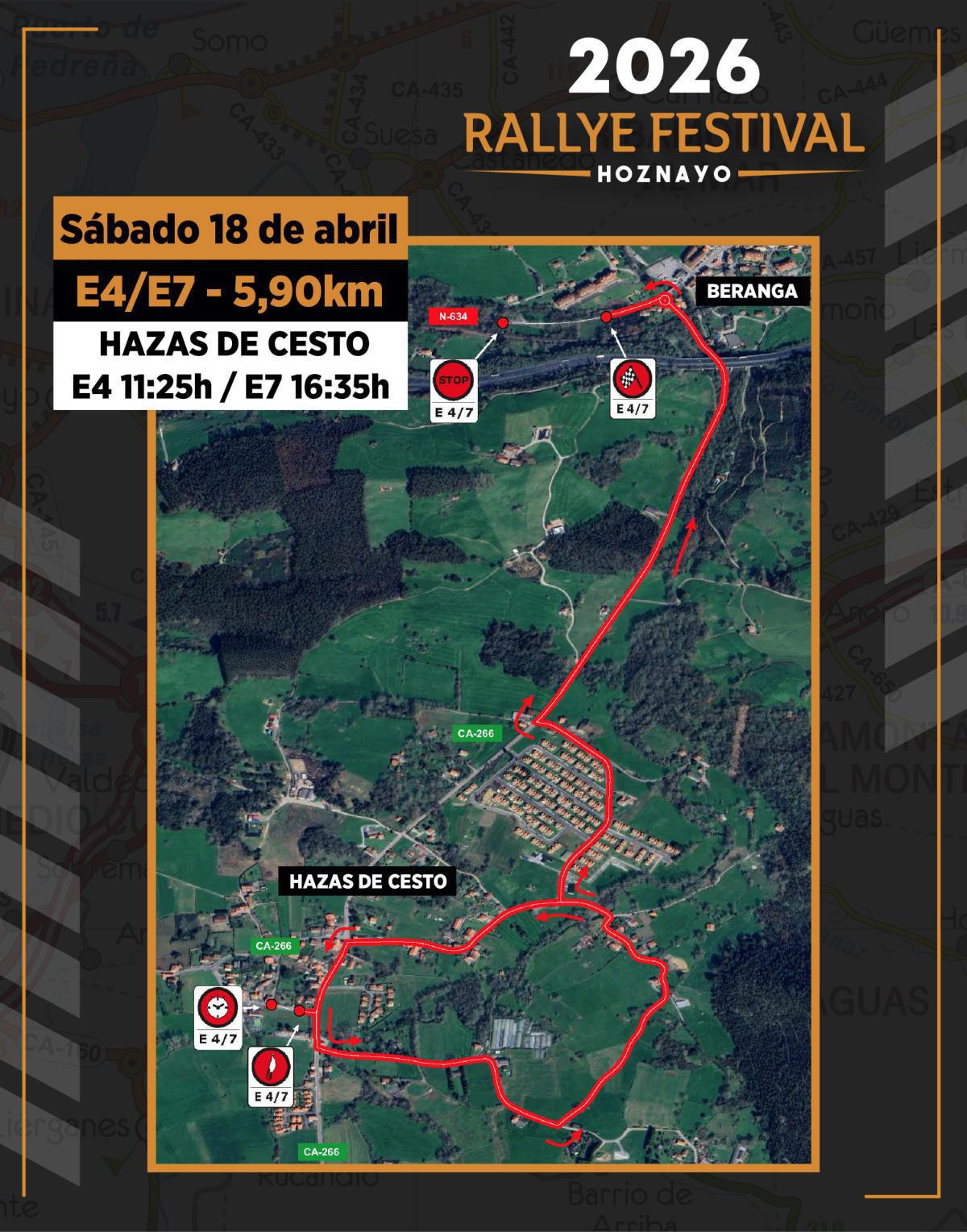 Disponibles los Tramos del Rallye Festival Hoznayo 2026 Disponibles los Tramos del Rallye Festival Hoznayo 2026