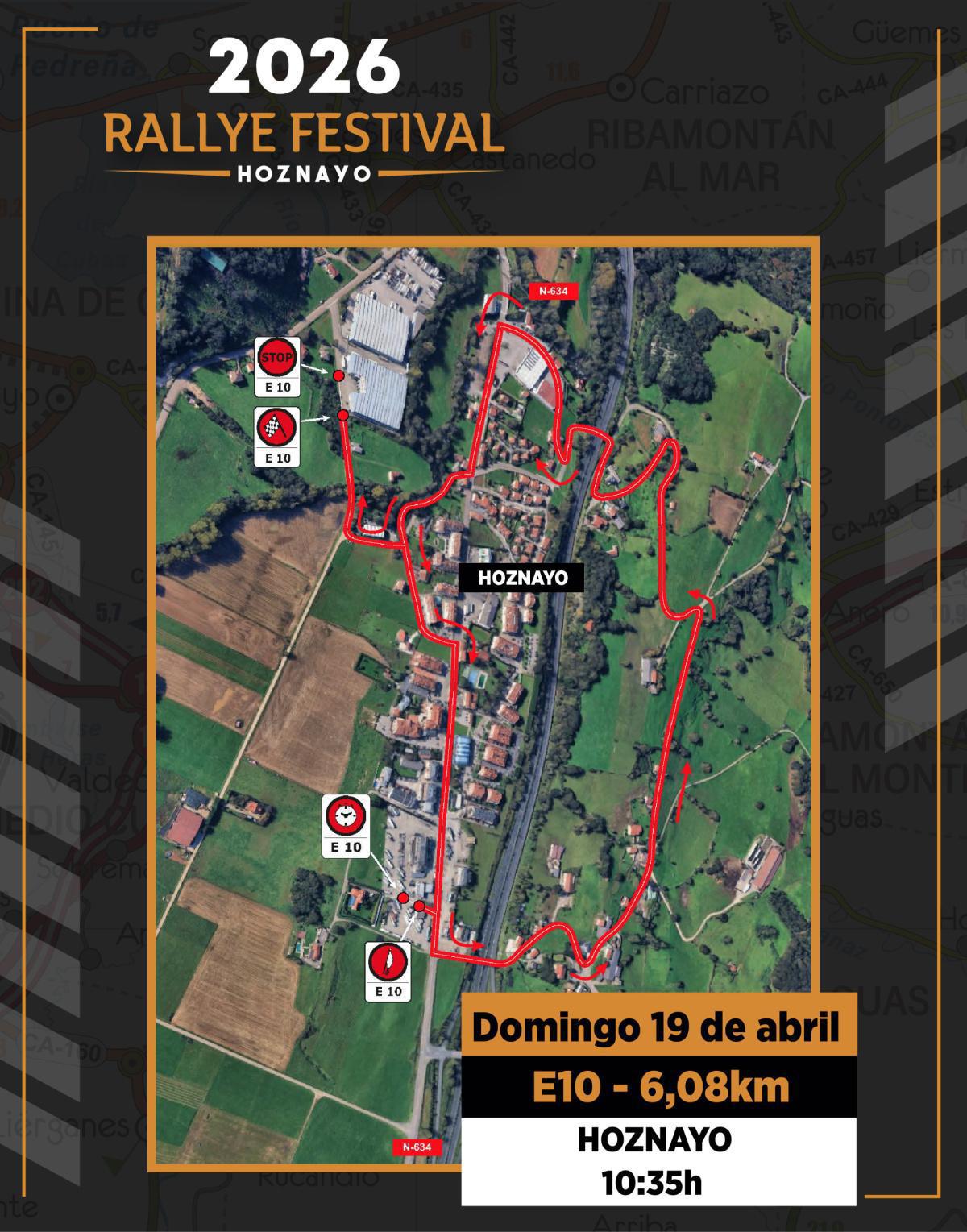 Disponibles los Tramos del Rallye Festival Hoznayo 2026