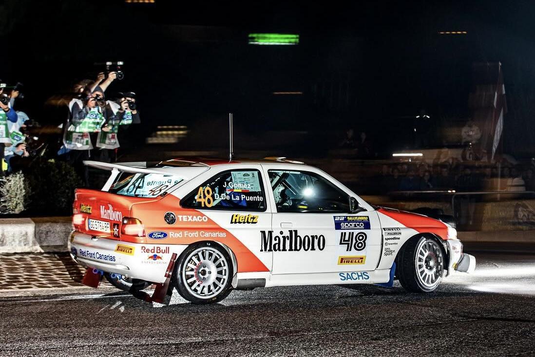 Ford Escort Cosworth Malbrun ex Franco Cunico en Hoznayo 2026 Ford Escort Cosworth Malbrun ex Franco Cunico en Hoznayo 2026