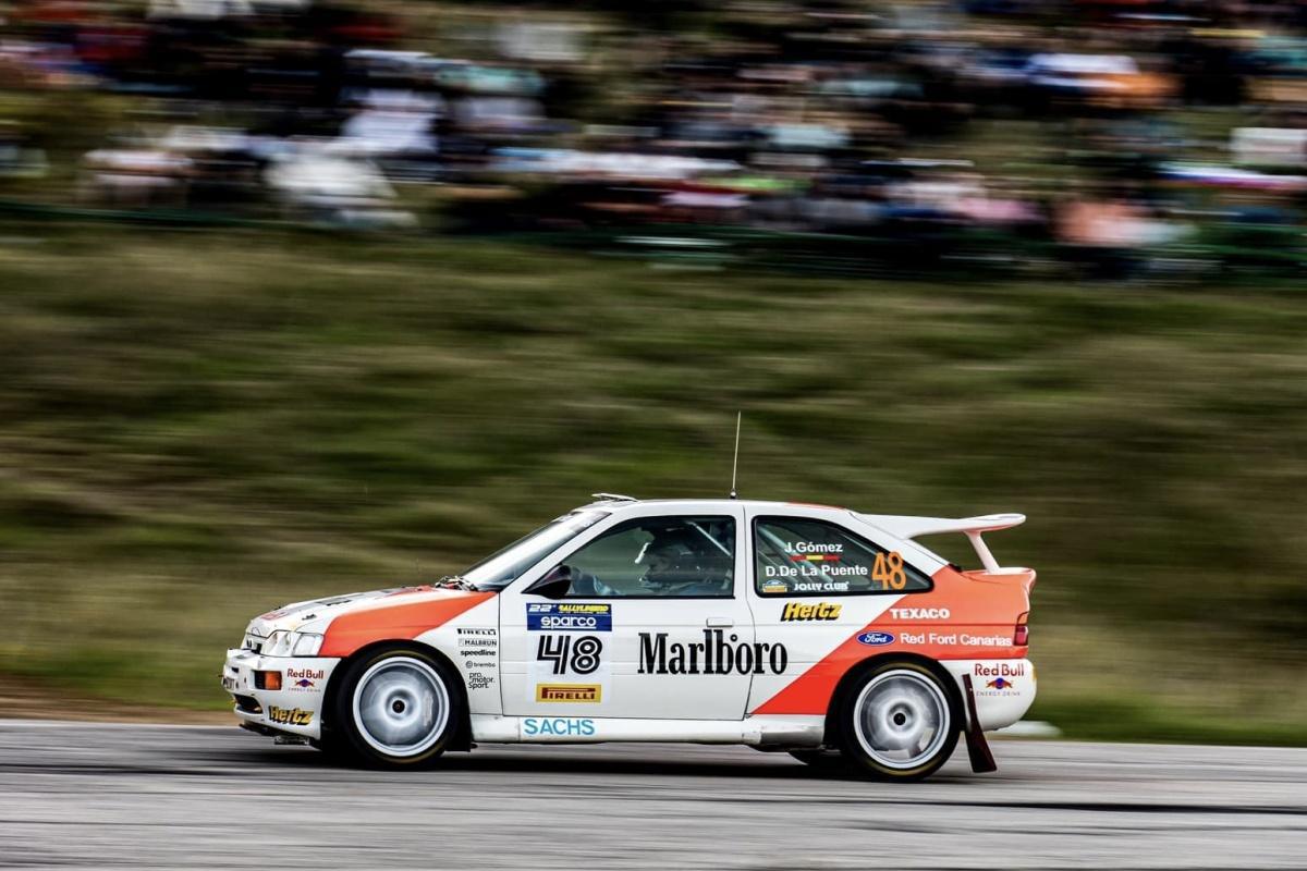 Ford Escort Cosworth Malbrun ex Franco Cunico en Hoznayo 2026 Ford Escort Cosworth Malbrun ex Franco Cunico en Hoznayo 2026