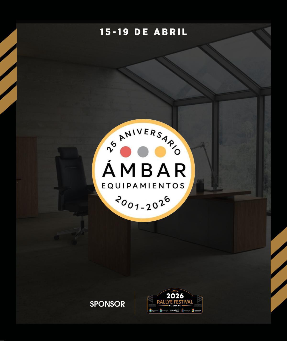 RFH 2026 contará con Ámbar como sponsor en su 25º aniversario RFH 2026 contará con Ámbar como sponsor en su 25º aniversario