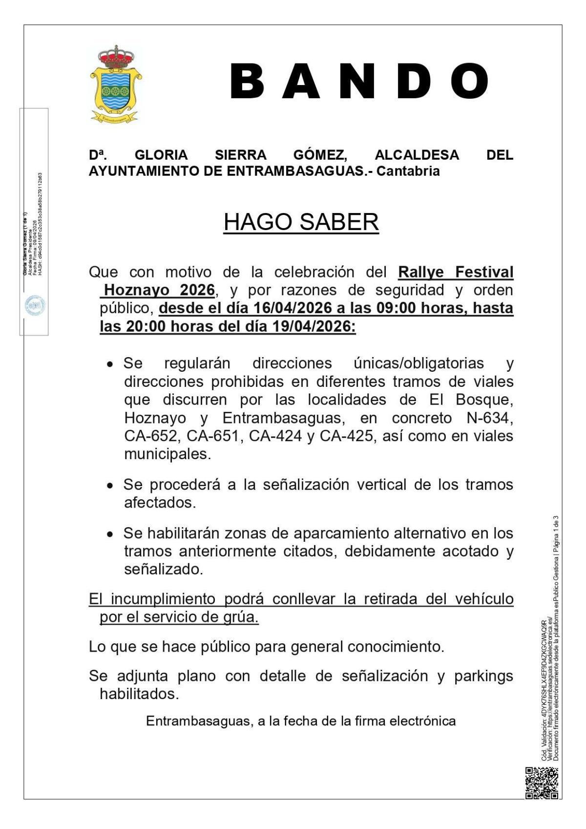 MUY IMPORTANTE: PROHIBIDO EL ESTACIONAMIENTO