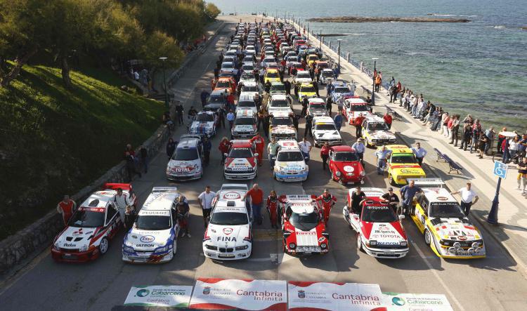 Banderazo de salida con el shakedown y la ceremonia de salida en Santander